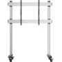 SpeaKa Professional SP-DS-200 TV Roller Cart for 70-120 Inch Displays with Anti-Theft Protection, 150 kg