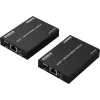 SpeaKa Professional SP-HDE-350 HDMI KVM Extender over Network Cable RJ45 with Keyboard and Mouse Support, 120 m, Full HD 1080p SP-12774724