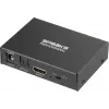 SpeaKa Professional SP-HDS-300 HDMI Splitter 1x2 with Audio Extraction 4K