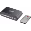 SpeaKa Professional SP-SW-200 4x2 Toslink Switch with Remote Control, Aluminum Housing
