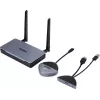 SpeaKa Professional SP-TR-500 USB-C Wireless HDMI Extender Set, 30 m, 5 GHz/2.4 GHz, Full HD 1080p, Secure Transmission (SP-13382652)