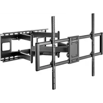 SpeaKa Professional SP-TVM-1300 TV Wall Mount for 60-120 inch TVs, Tilt & Swivel, 120 kg Load Capacity, Black