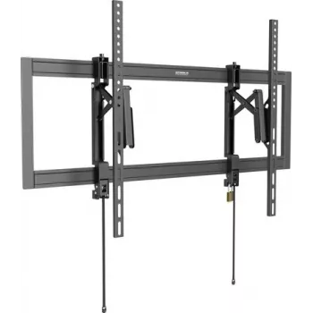 SpeaKa Professional SP-TVM-1500 Full-Motion TV Wall Mount for 55-105 inch Screens, 60 kg, VESA 200x200 to 900x600, Tilt & Swivel, Anti-Theft, Black