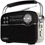 Speaker SVEN SRP-500, Black (3W, Bluetooth, FM/AM/SW, USB, microSD, AUX, Battery)