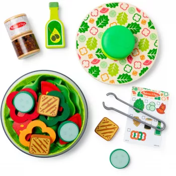 Spin Master Melissa & Doug Salad Spinner Play Set - 22 Pieces