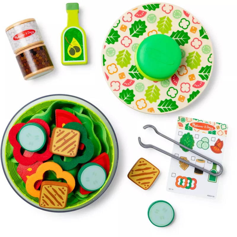 Spin Master Melissa & Doug Salad Spinner Play Set - 22 Pieces