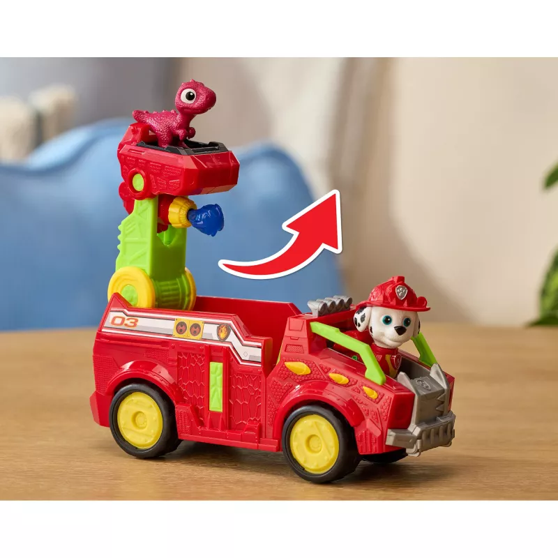SPINMASTER Paw Patrol: The Dino Movie - Marshall's Dino Fire Truck