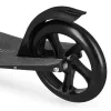 Spokey Agent 929389 Kids Scooter - Aluminum Frame, 120mm PU Wheels, ABEC-5 Bearings, Foldable, 3-Height Adjustable, Max 50kg, Red