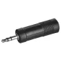 SSQ HA2 - Adapter, 6.3 mm Stereo Jack Connector to 3.5 mm Stereo Jack Connector