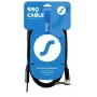 SSQ JMPJMK4 SS-1469 Cable Jack Mono - Jack Mono (90 degree angle) 4 m Black