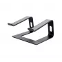 SSQ LS1 Laptop Stand - Adjustable Ergonomic Aluminum Riser for 10-15.6 inch Laptops, Silver