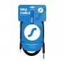 SSQ MiJS2 - 3.5mm to 6.3mm Stereo Jack Audio Cable, 2m, Black