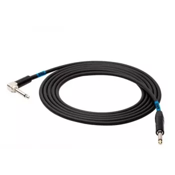 SSQ SS-1439 Cable Jack Mono - Jack Mono (90 Degree Angle) 1 m Black