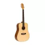 Stagg SA25 D Acoustic Guitar - Dreadnought, Spruce Top, Natural