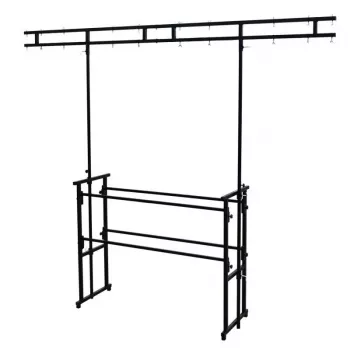 STAND4ME DJ120 DUO DJ Stand with Crossbar