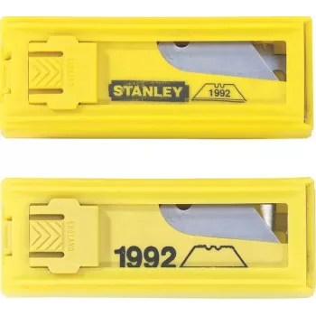 Stanley 0-11-921 Trapezoidal Snap-Off Replacement Blades, High Carbon Steel, 10 Pack