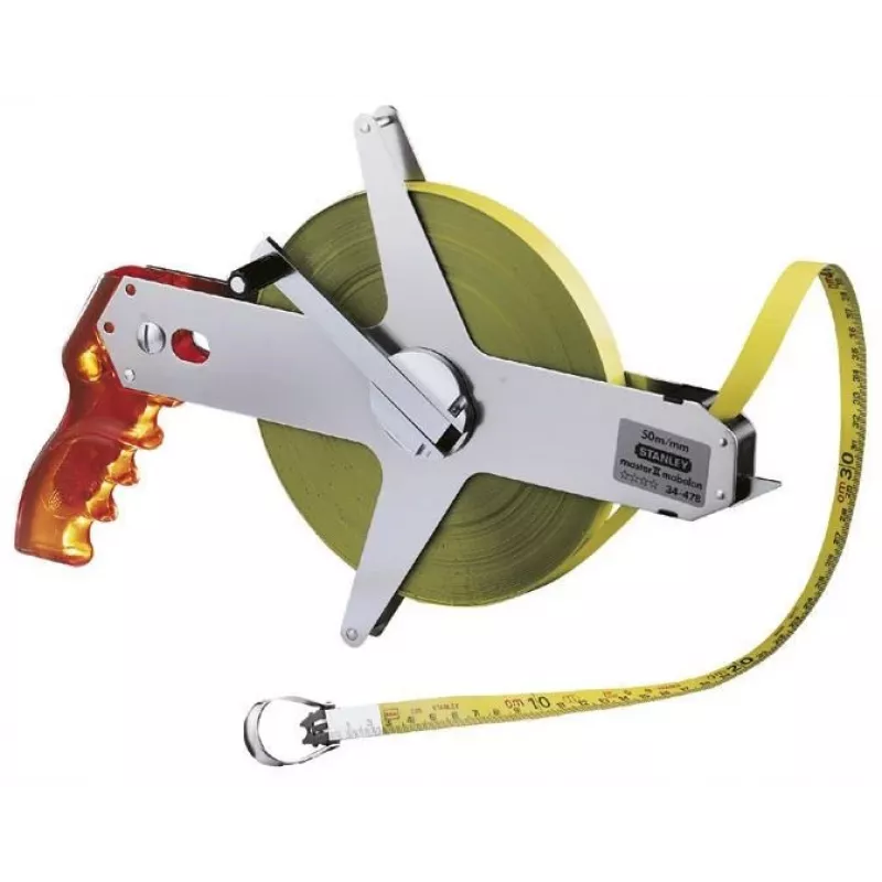 Stanley 1-34-477 Tape Measure 30 m Brass Metallic