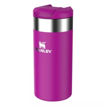 STANLEY 1913 AeroLight Transit Mug 0.35L Purple - Thermos Double Wall Vacuum Insulated Travel Mug, Leak-Proof DrinkLock Lid, 6h Hot / 12h Cold, Ultra-Lightweight Stainless Steel