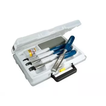 Stanley 5002 Series 6-Piece Wood Chisel Set in Plastic Case