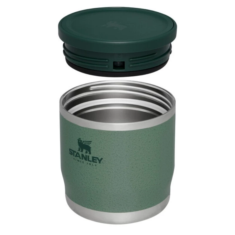 STANLEY Adventure To-Go Vacuum Insulated Food Jar 0.35L Hammertone Green