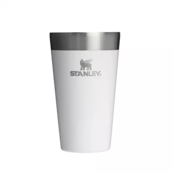 STANLEY Beer Mug The Stacking Tumbler 0.47L Glossy White