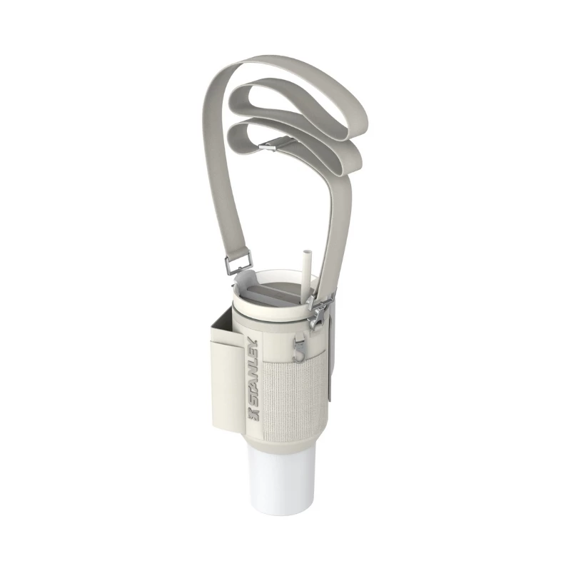 STANLEY Carrying Case for The All-Day Quencher Carry-All 1.18L Thermos Mug with Straw, Cream