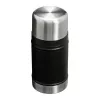 STANLEY Classic Legendary Food Jar 0.71L Matte Black with Insulated Lid Bowl and Spork
