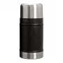 STANLEY Classic Legendary Food Jar 0.71L Matte Black with Insulated Lid Bowl and Spork
