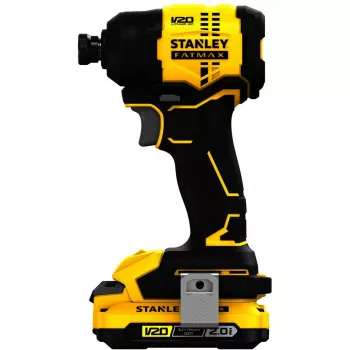 STANLEY Cordless Impact Wrench SFMCF811D1T-QW, 18V, 2.0Ah Li-Ion, Black/Yellow, Pro-Stack Case