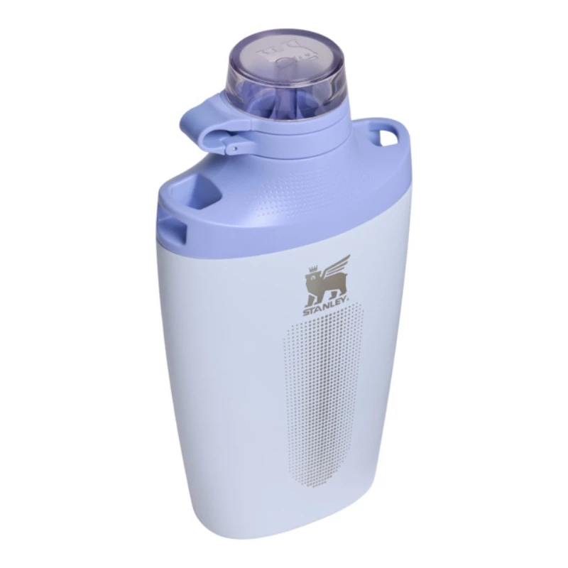 STANLEY Cross Bottle 0.68L Insulated Thermos with Shoulder Strap, Light Blue