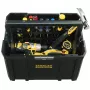 STANLEY FMST1-75794 TSTAK Deep Storage Tool Box with Tote Tray, 23 L, Black/Yellow