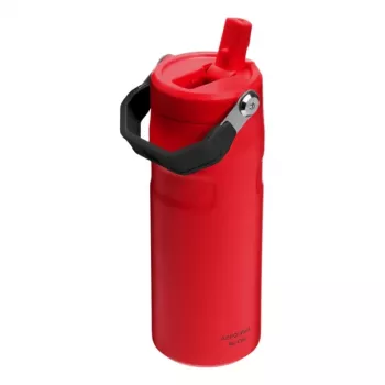 STANLEY IceFlow Bottle Flip Straw 2.0 0.47L Dark Red Thermos with Straw