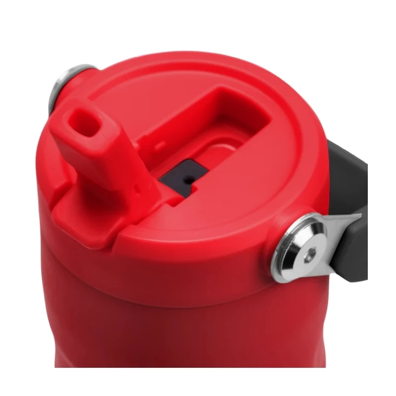STANLEY IceFlow Bottle Flip Straw 2.0 0.47L Dark Red Thermos with Straw