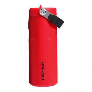 STANLEY IceFlow Bottle Flip Straw 2.0 0.47L Dark Red Thermos with Straw