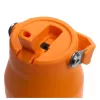 STANLEY IceFlow Bottle Flip Straw 2.0 1.06L Orange - Leak-Proof Flip Straw Lid, Double-Wall Vacuum Insulated Stainless Steel Thermos