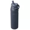 STANLEY IceFlow Bottle Flip Straw 2.0 1.06L Thermos with Straw, Charcoal