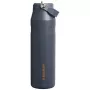 STANLEY IceFlow Bottle Flip Straw 2.0 1.06L Thermos with Straw, Charcoal