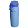STANLEY IceFlow Bottle Twist Flip 0.71L Light Blue Vacuum Insulated Stainless Steel Water Bottle with Straw
