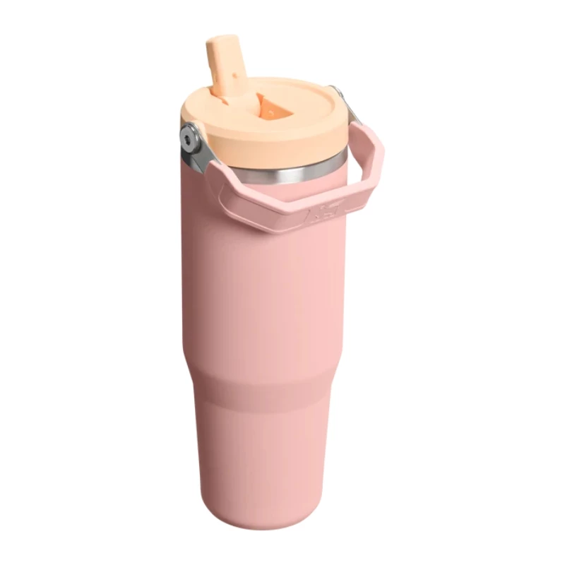 STANLEY IceFlow Flip Straw 2.0 Tumbler 0.89L Peach Pink