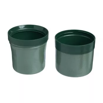 STANLEY Legendary Classic Buddy Cup 0.18L Hammertone Green 2-Pack