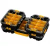 STANLEY PRO-STACK Organiser Set 3-Piece Black/Transparent