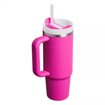 STANLEY Quencher H2.0 FlowState Tumbler 0.89L Fuchsia with Straw