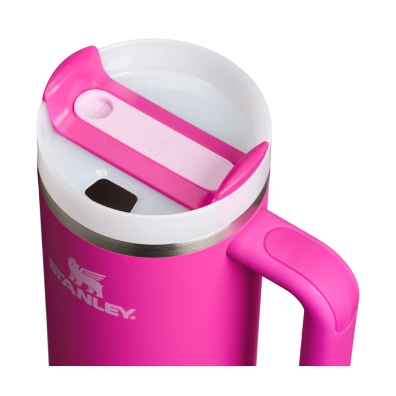 STANLEY Quencher H2.0 FlowState Tumbler 0.89L Fuchsia with Straw