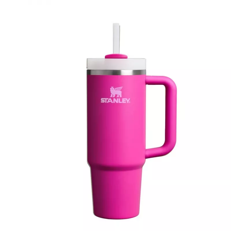 STANLEY Quencher H2.0 FlowState Tumbler 0.89L Fuchsia with Straw
