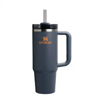 STANLEY Quencher H2.0 FlowState Tumbler 0.89L Grey with Straw
