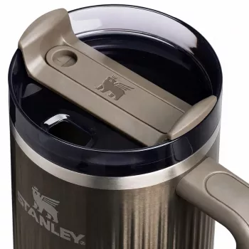STANLEY Quencher H2.O Fluted Thermal Cup 1.18L GunMetal Shine