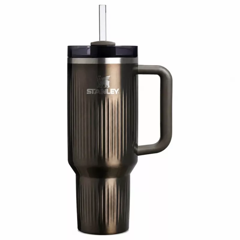 STANLEY Quencher H2.O Fluted Thermal Cup 1.18L GunMetal Shine