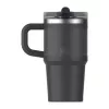 STANLEY Quencher ProTour Flip Straw Tumbler 0.59L Black Thermo Mug with Straw