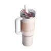 STANLEY Quencher ProTour Flip Straw Tumbler 1.18L Light Pink Thermo Mug with Straw
