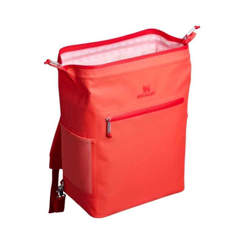 STANLEY The All-Day Madeleine Midi Cooler Backpack 13.2L Coral Red-Orange
